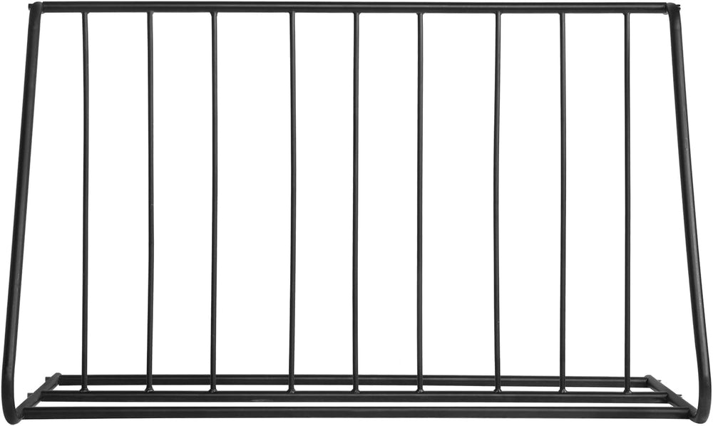 MyGift Large Metal Double-Sided Grid Bike Rack Stand, Freestanding Bicycle St...