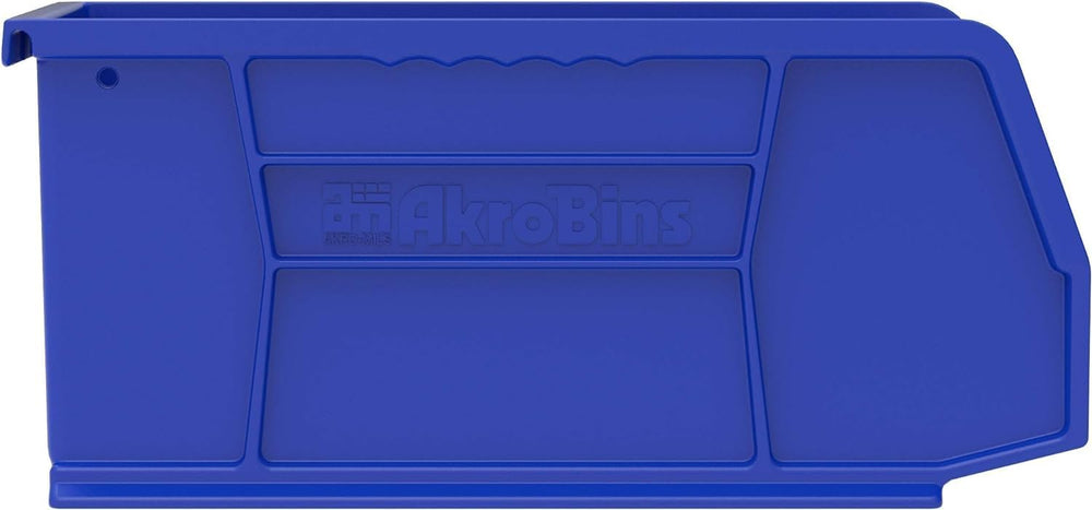 Akro-Mils 30230 AkroBins Plastic Storage Bins, 11"x5"x5", Blue...