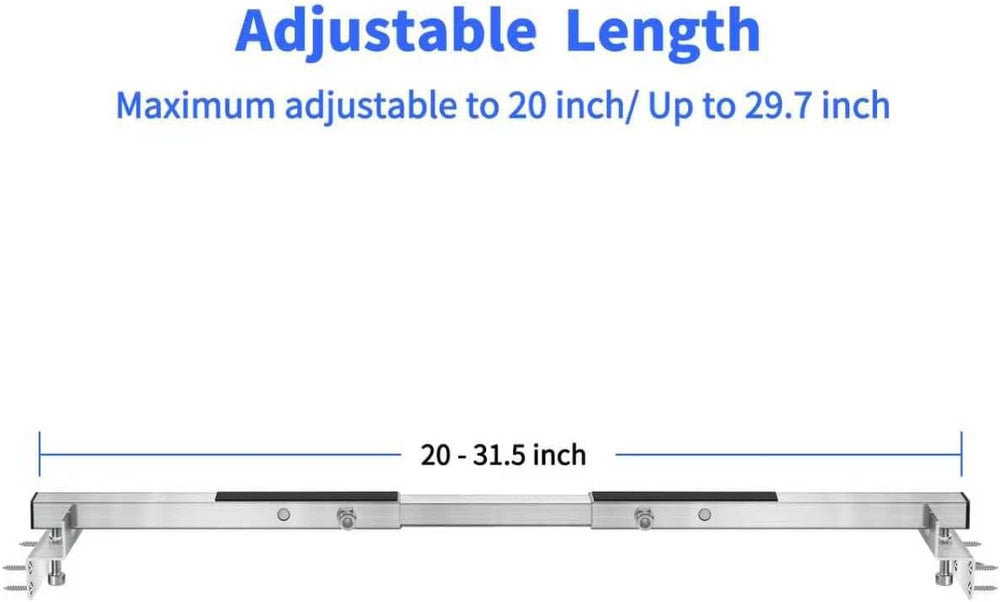 Undermount Sink Brackets, 20-31.5″ Adjustable Undermount Sink Support Bracket...
