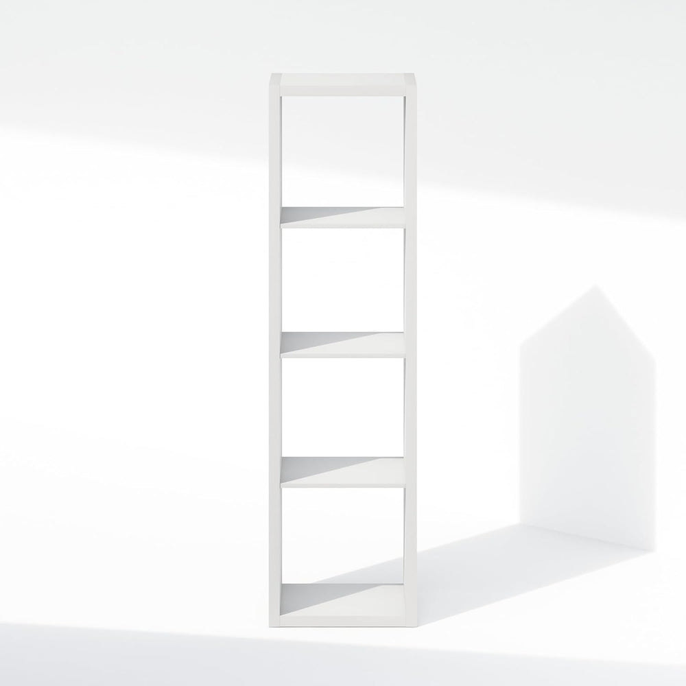 Furinno Cubic Extra Thick 4-Cube Closet Organizers and Storage, White