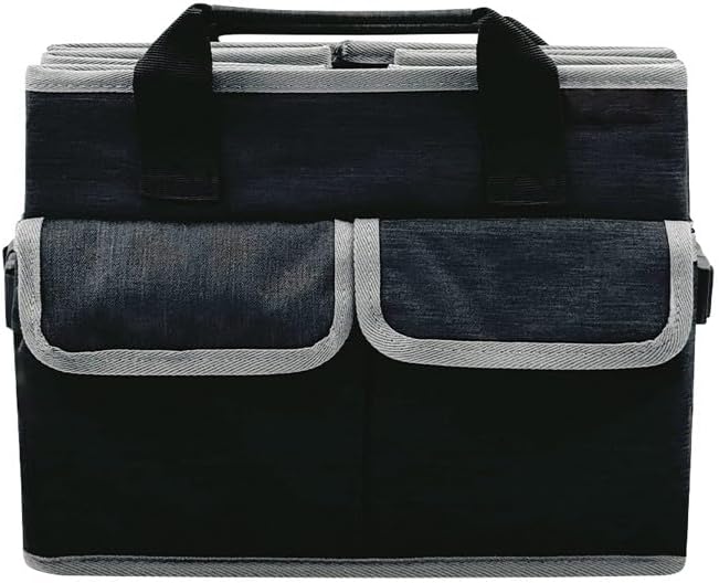 Collapsible Car Trunk Organizer, Foldable Cargo Storage Organizer for SUV, Ca...