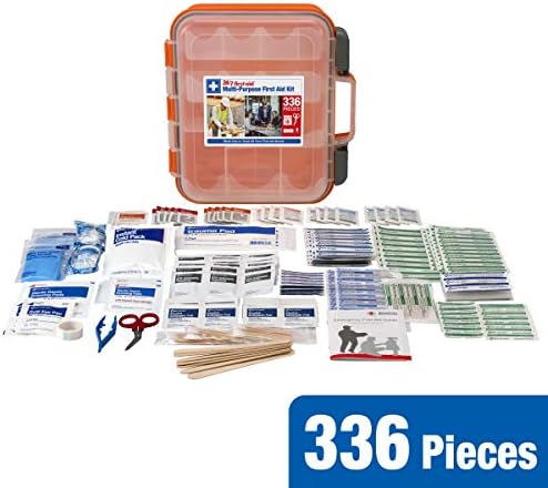 24/7 First Aid OSHA Compliant First aid Kit, All-Purpose 100-Person Emergency...