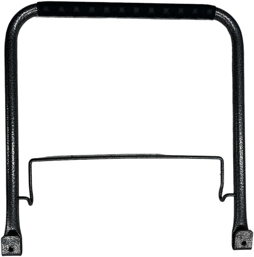 Heavy Duty Uhandle Laundry Cart with 5" Wheel (Charcoal Grey) Ruber Grip.