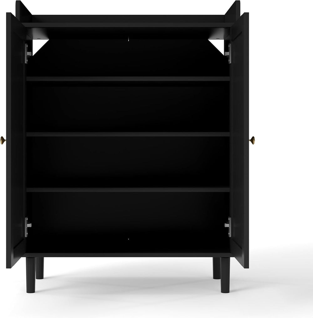 Shoe Rack,Shoe Storage,Rattan Shoe Cabinet for Entryway,Shoe Storage Cabinet ...