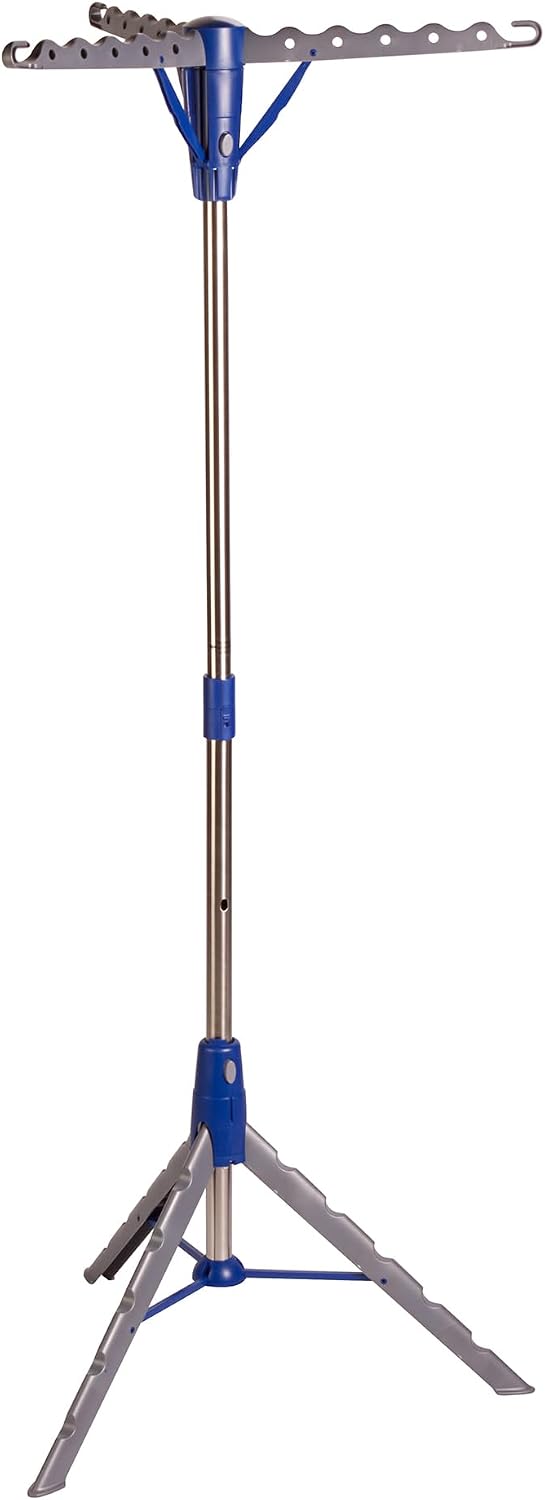 Honey-Can-Do 64-Inch Steel Tripod Clothes Drying Rack, Foldable Collapsible L...