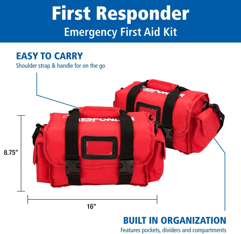 First Aid Only 520-FR All-Purpose First Responder Emergency First Aid Kit for...