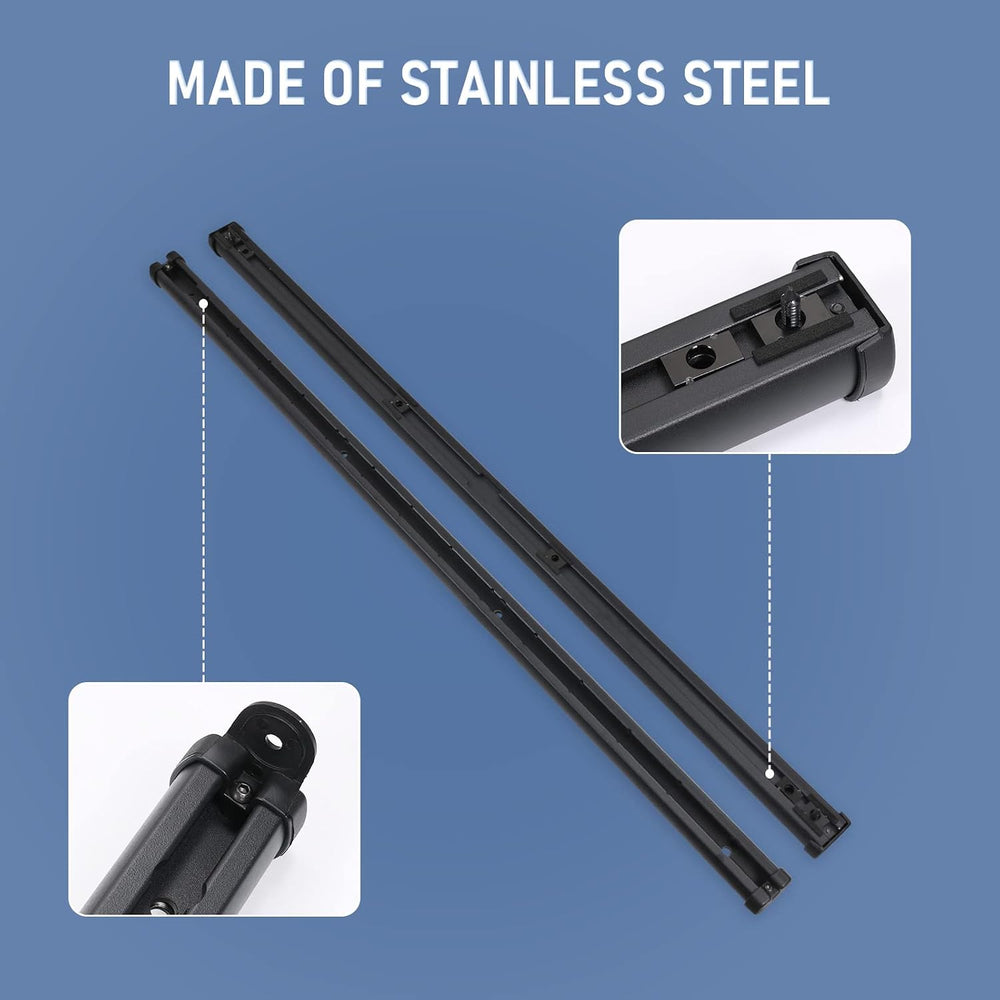 Trail Rail System Truck Bed Tie Down Rail for 2020-2026 Jeep Gladiator