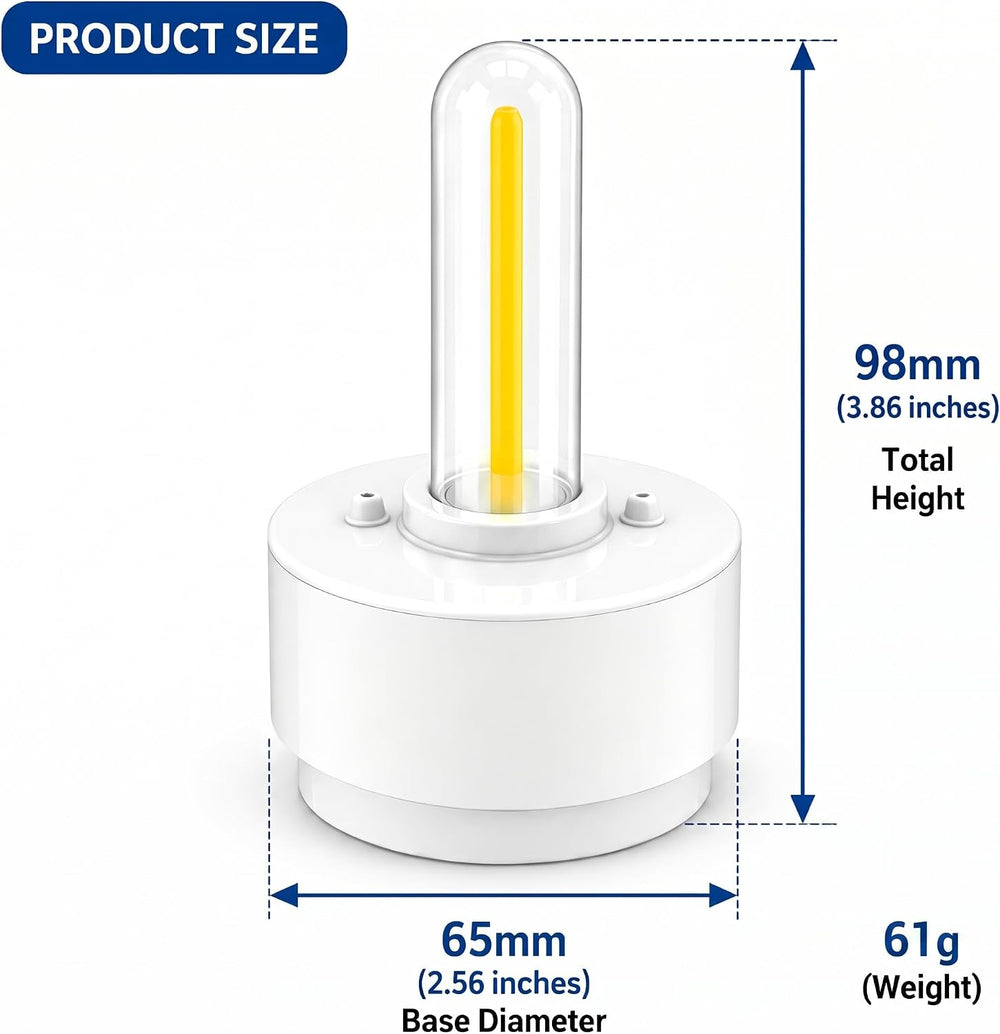 Salt Water Emergency Light, Up to 180 Hours, Battery-Free, Just Add Salt + Water