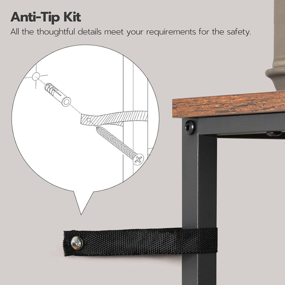 HOOBRO Over The Toilet Storage, 2-Tier freestanding Over the Toilet Storage, ...