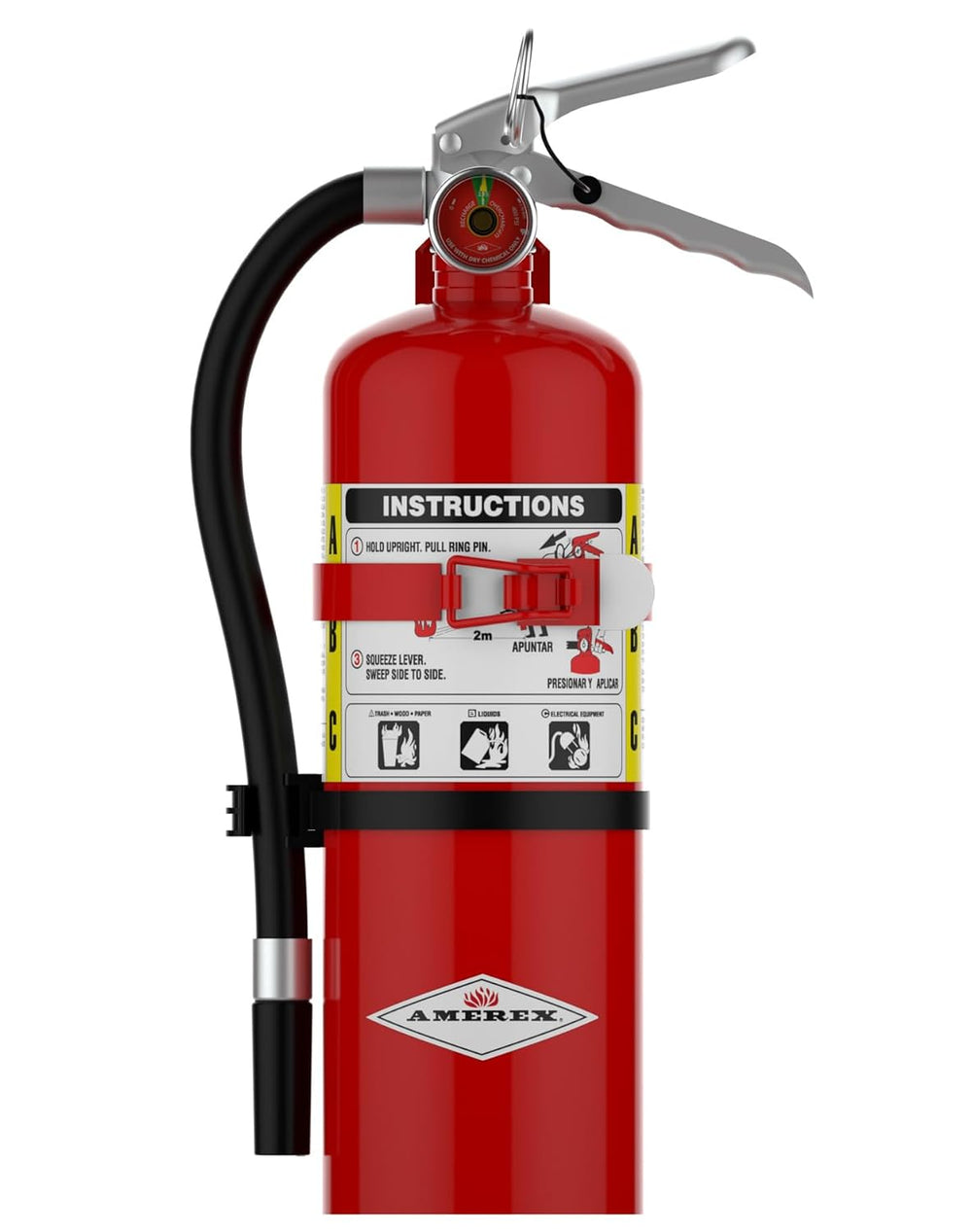 Amerex 3-A:40-B:C 5 lbs. ABC Dry Chemical Fire Extinguisher