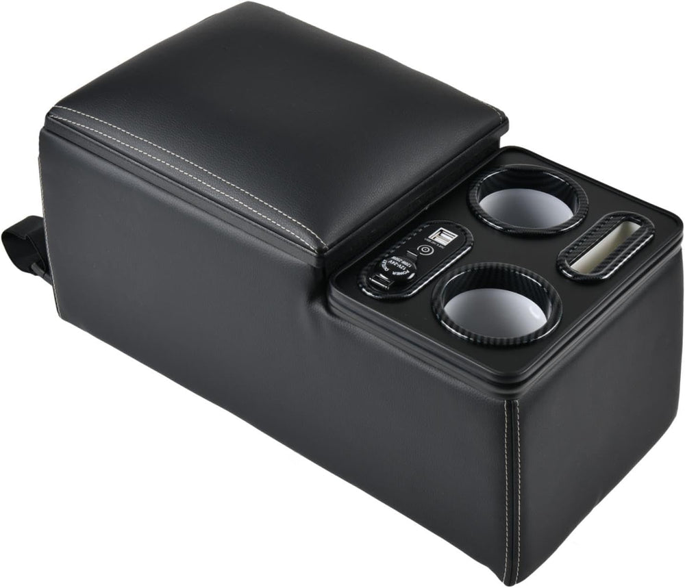 Coverado Car Center Console, Universal Rear Bench Seat Console, Back Seat Car...