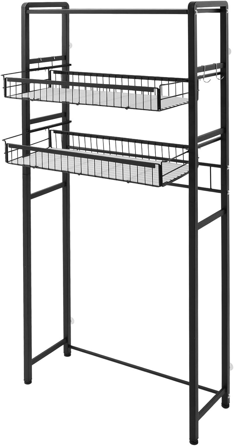 mignonnememe Over Washer and Dryer Shelves 3 Tier Shelving Laundry Room Stora...