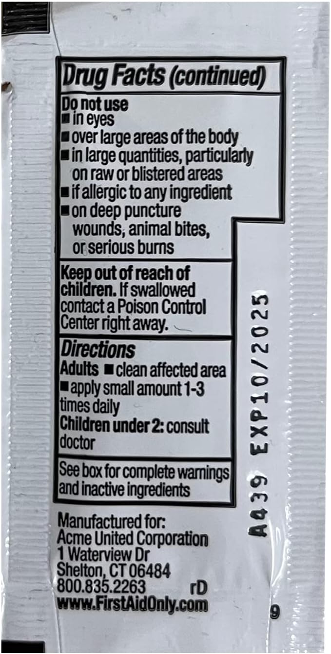 First Aid Only 10-Person Compact First Aid Kit for Home, Car & Work