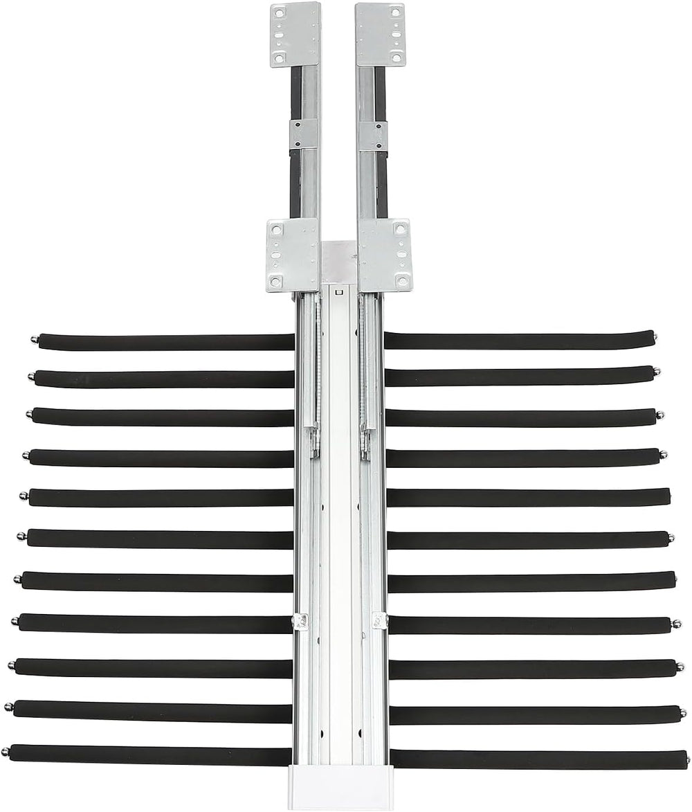 Pull Out Trousers Rack 22 Arms Steel Pull Out Pants Rack Pants Hanger Bar Clo...