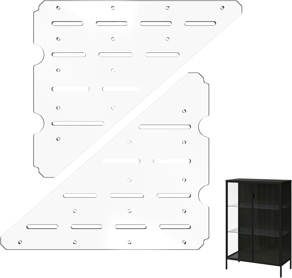 LUVCOSY Acrylic Shelf Compatible with Rudsta Tall & Wide Cabinet - 8mm Th...