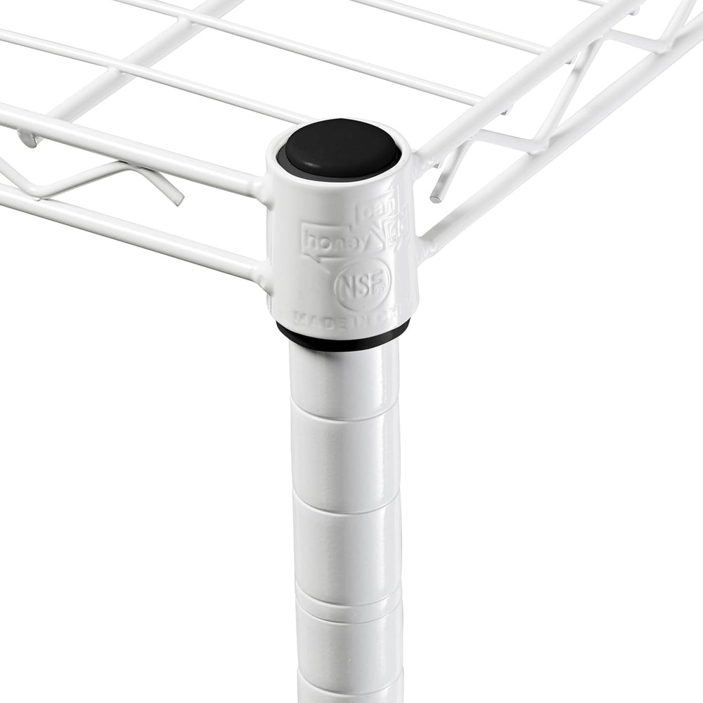 Honey-Can-Do 5-Tier Heavy Duty Adjustable Shelving Unit, 250-lb Per Shelf NSF...