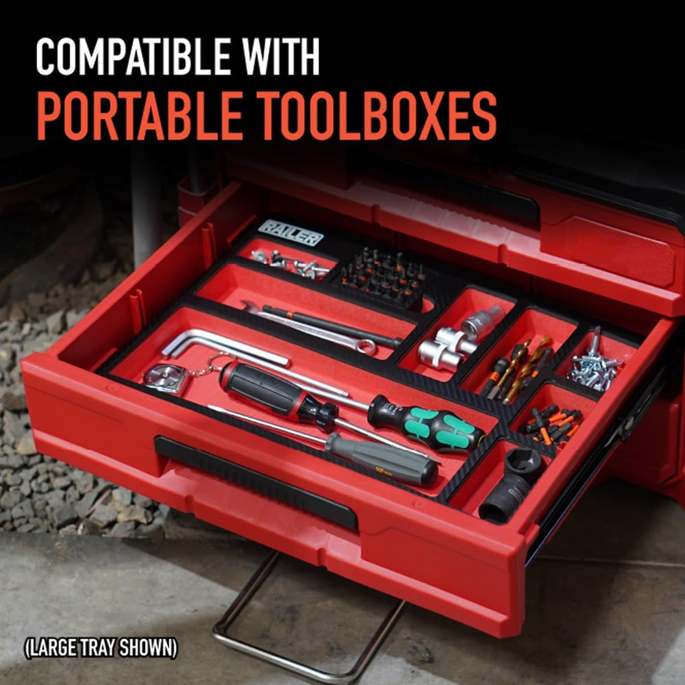 EVA Foam Tool Tray Drawer Storage Organizer Set Socket Bit Holder Case