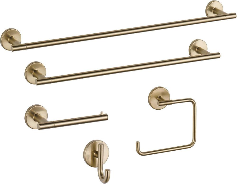 Delta Hand Towel Holder | Square Champagne Bronze Ring for Hanging Towels in ...