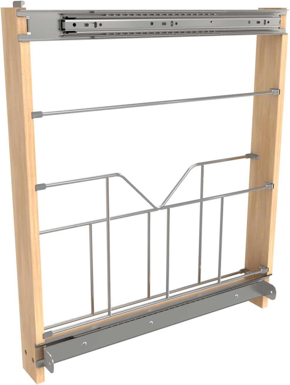 Rev-A-Shelf Wood Base Cabinet Pullout Organizer Accessory for 448 BCSC Series