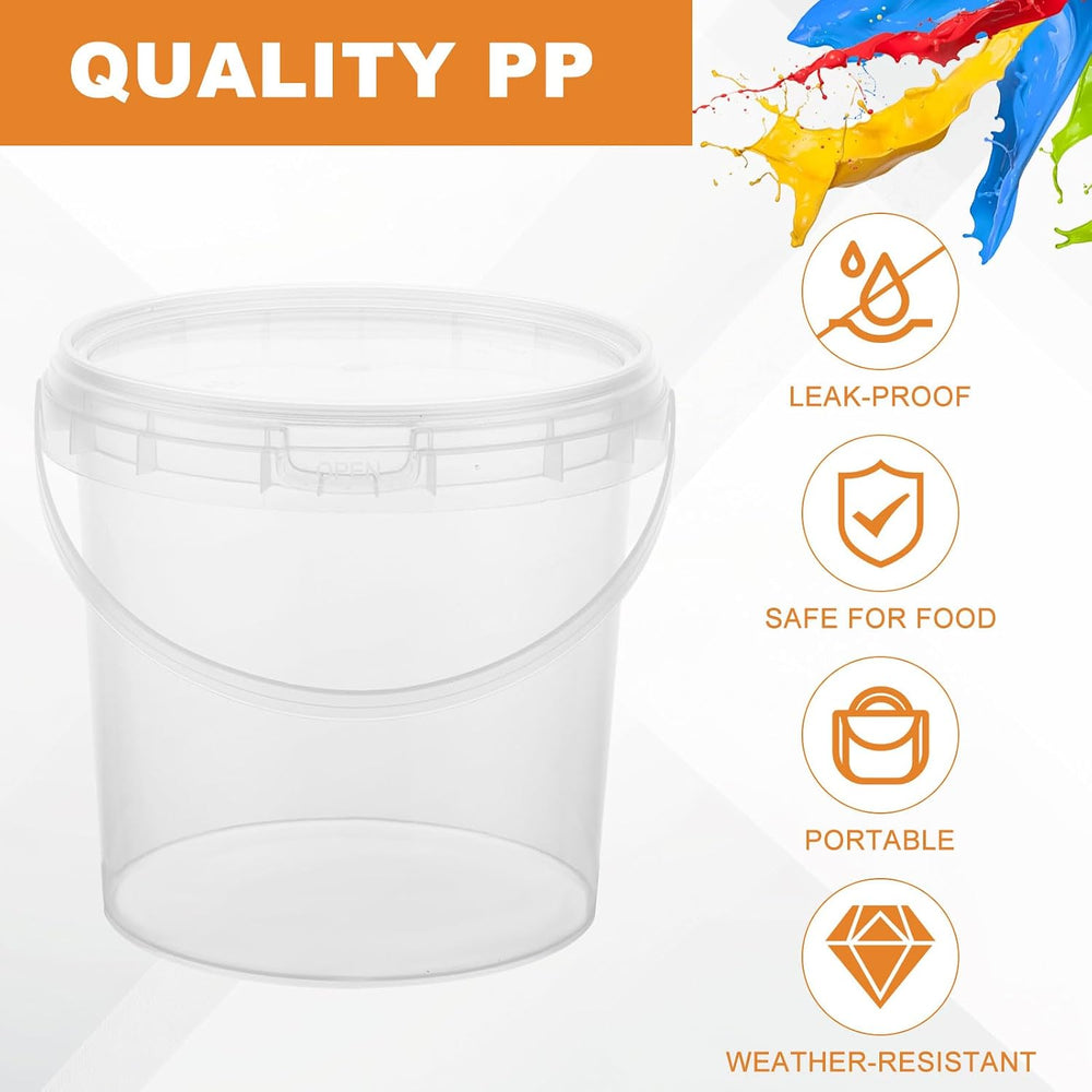 AKOLAFE 30Pack 32oz Deli Containers with Lids Deli Cups 32 oz Soup Containers...