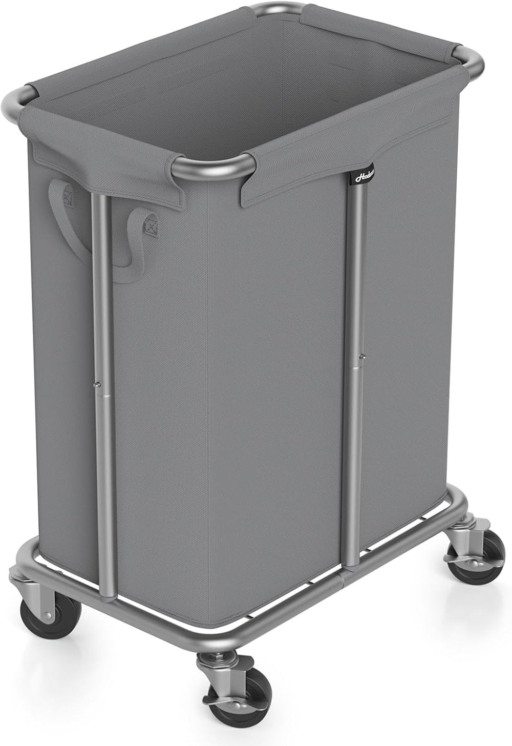 Laundry Basket with Wheels, Rolling Laundry Hamper, 46 Gallons (170L), Remova...