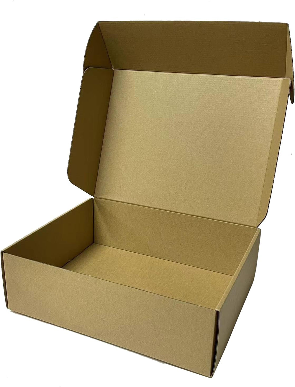 Rong Yang Tong 13x10x4 Inch Set of 18 Pack Brown Corrugated Shipping Boxes - ...