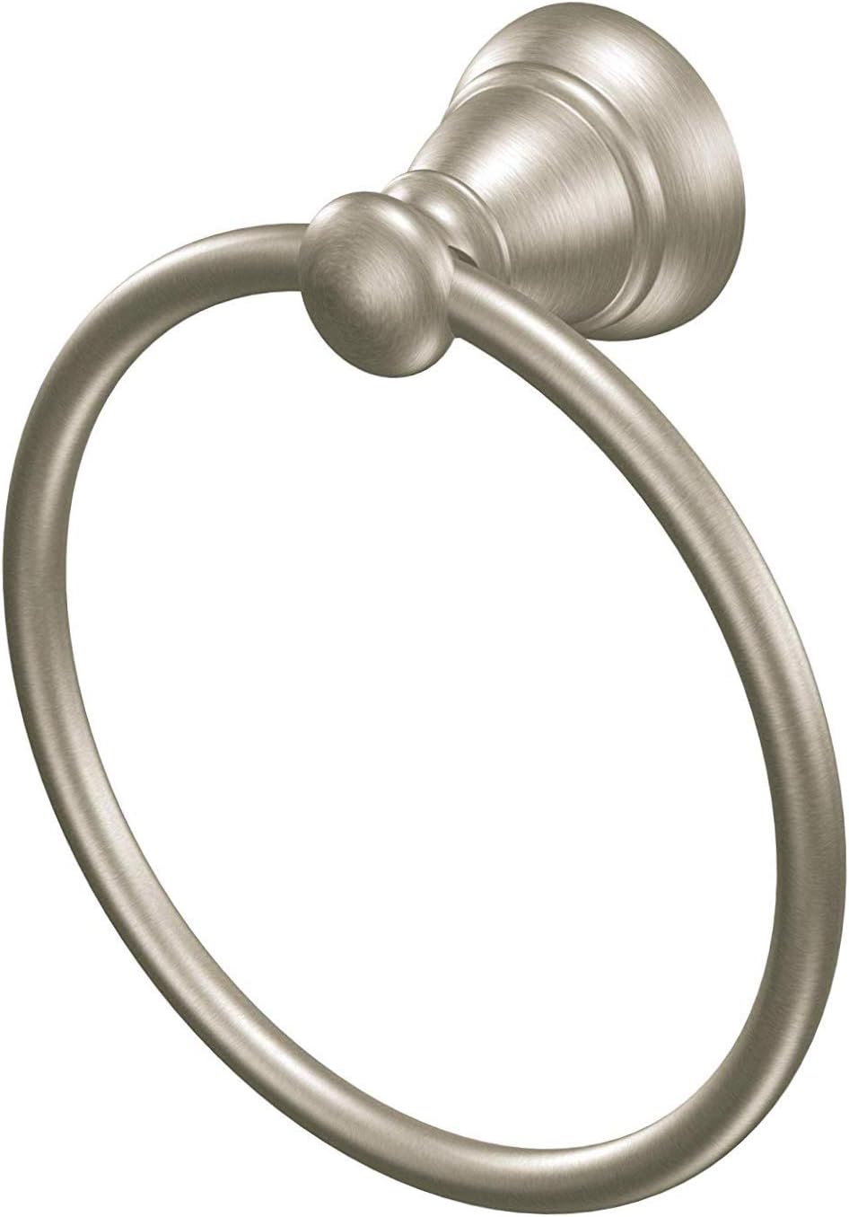 Premium Banbury Towel Ring, Brushed Nickel