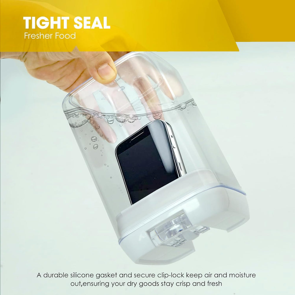Airtight Food Storage Containers with Lids, 7-Piece BPA-Free Canister Set