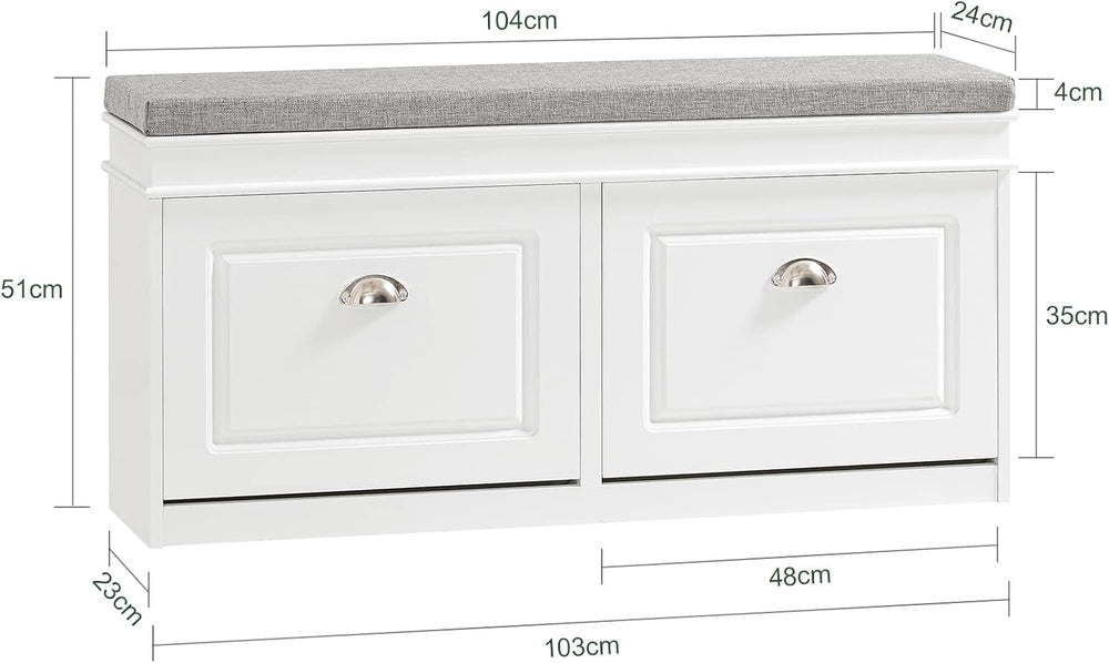 Haotian Shoe Storage Bench Entryway