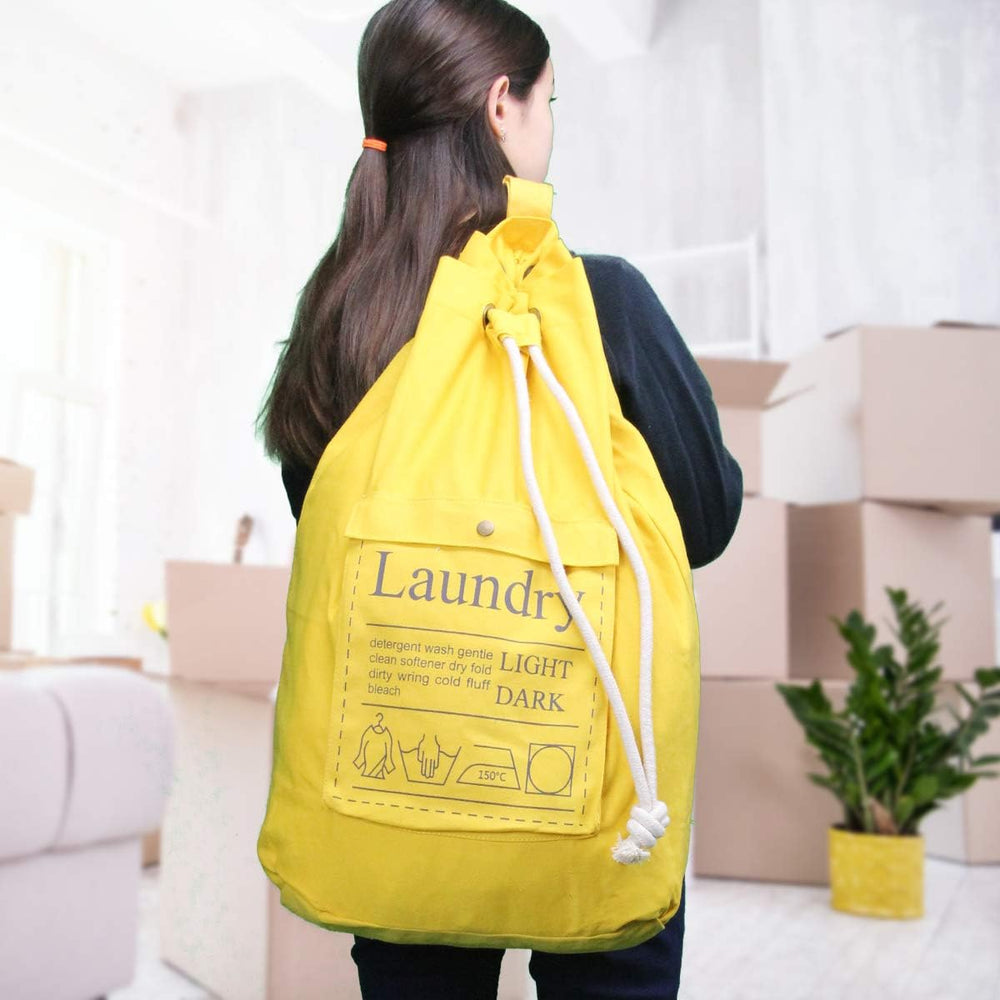 Teeo - Laundry Bag - Dorm Room Essentials - Travel Laundry Bags - College Ess...