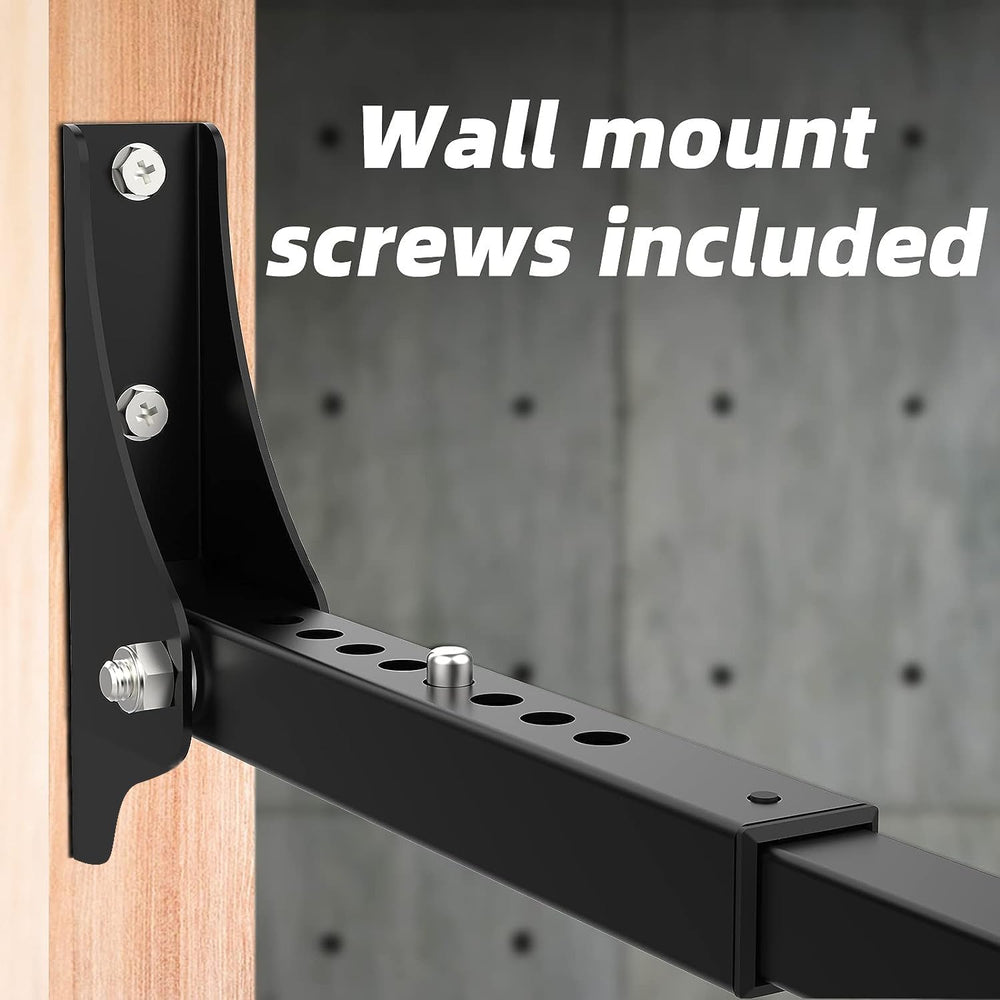 Foldable Bike Wall Mount Rack, Bicycle Rack Storage, Horizontal Bicycle Stora...