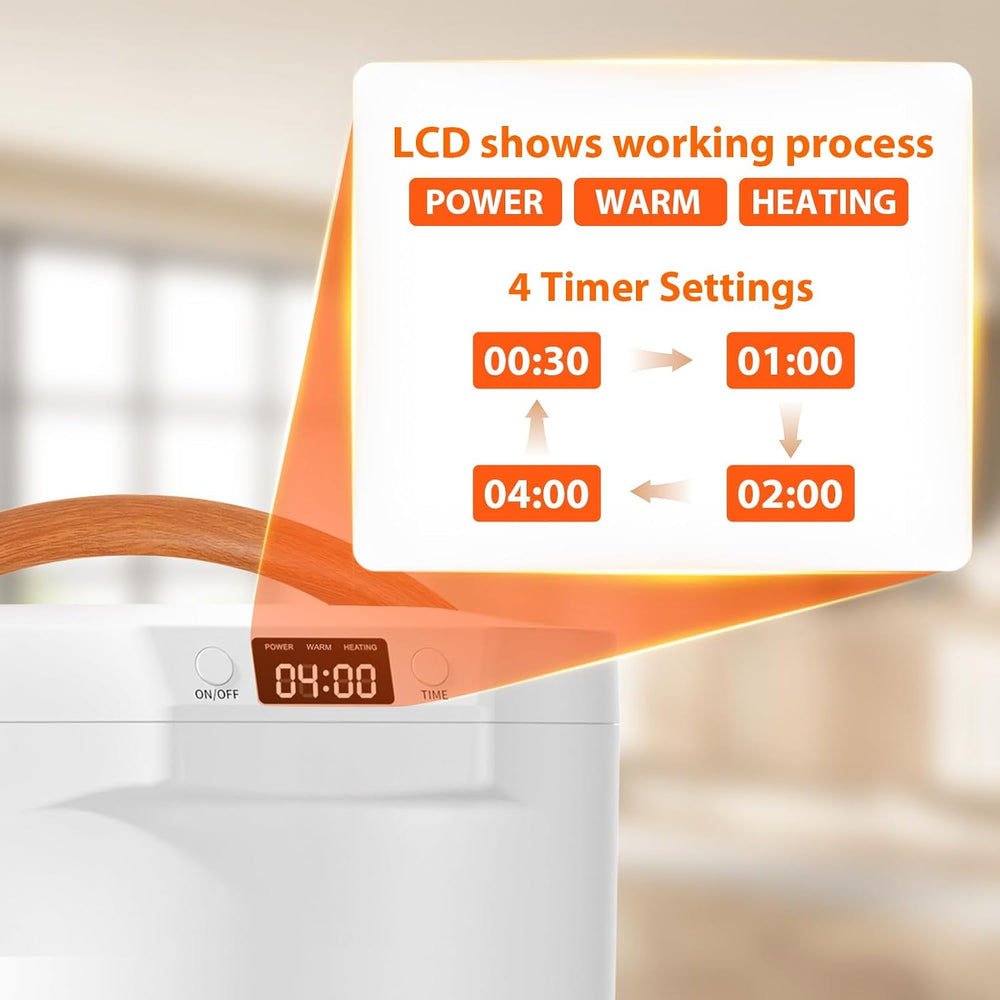 Towel Warmer, 20L Large Towel Warmers for Bathroom, Towel Bucket Fits Up Two ...