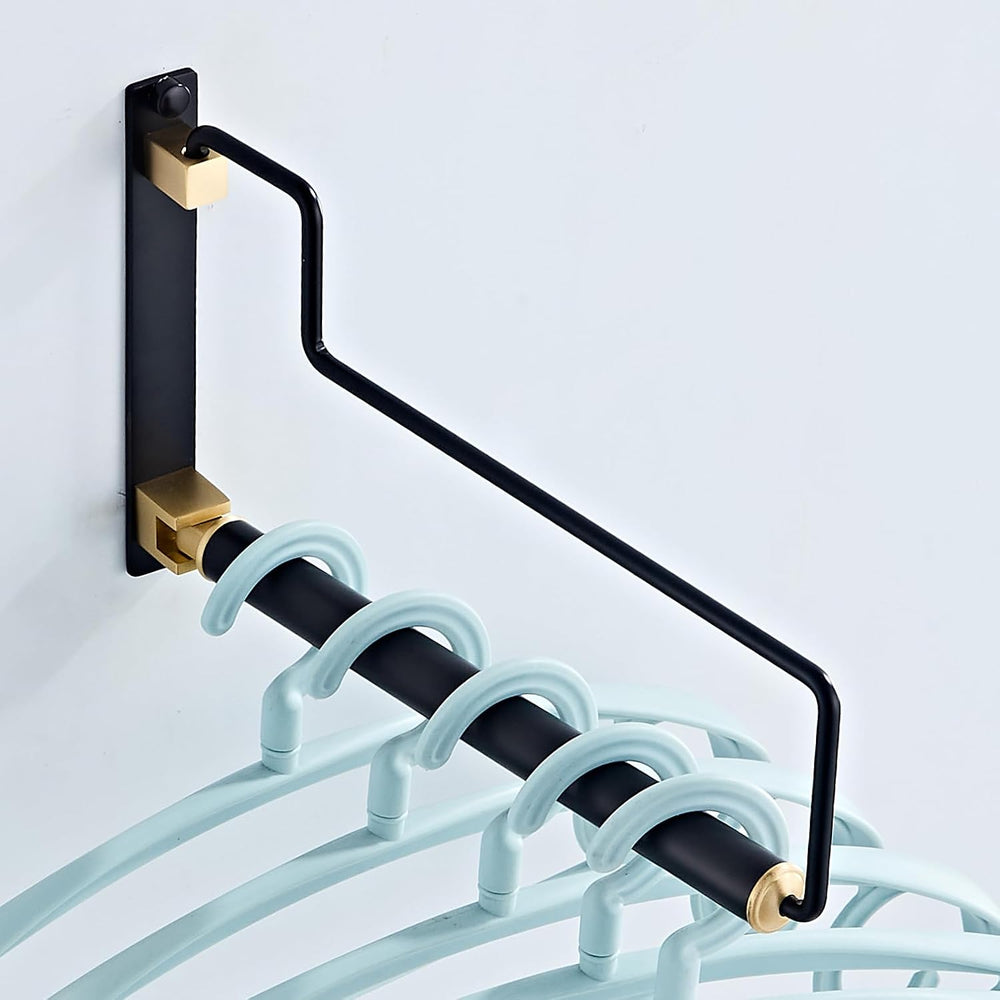 NEWRAIN Clothes Drying Rack, Laundry Racks for Drying Clothes, Wall Mounted S...