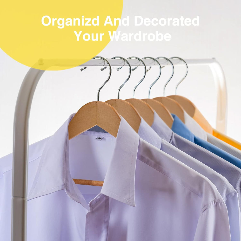 Wooden Hangers 90 Pack,Wooden Clothes Hanger for Daily Used,Heavy Duty Wood H...