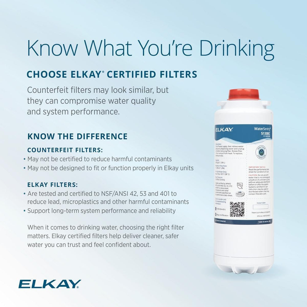 Elkay Genuine WaterSentry 51300C Replacement Filter