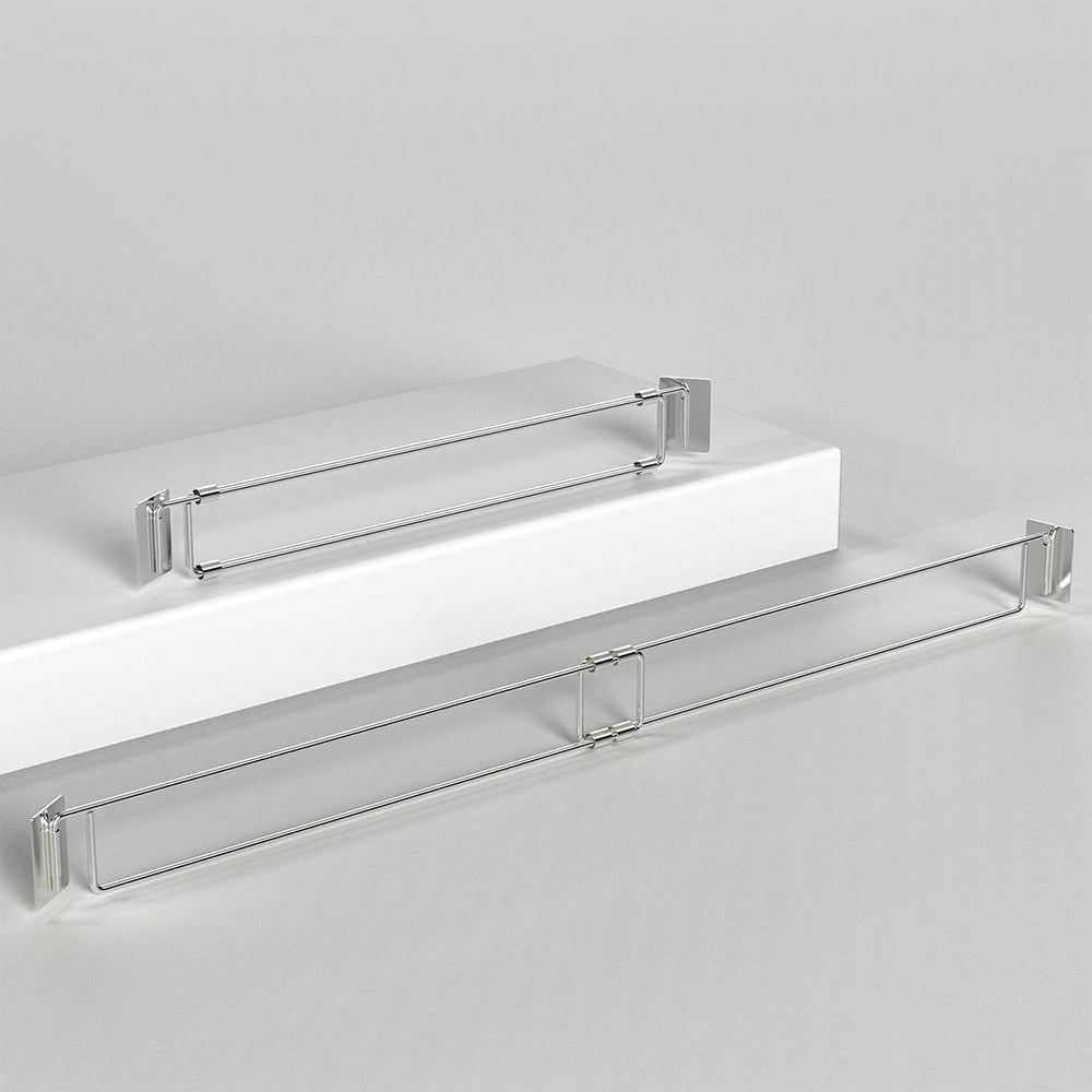 RV Refrigerator Tension Rods, Adjustable Matel Fridge Bar (4 Pack)