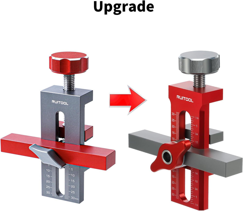 RUITOOL 2-in-1 Cabinet Door Mounting Jig for Frameless Cabinets Only