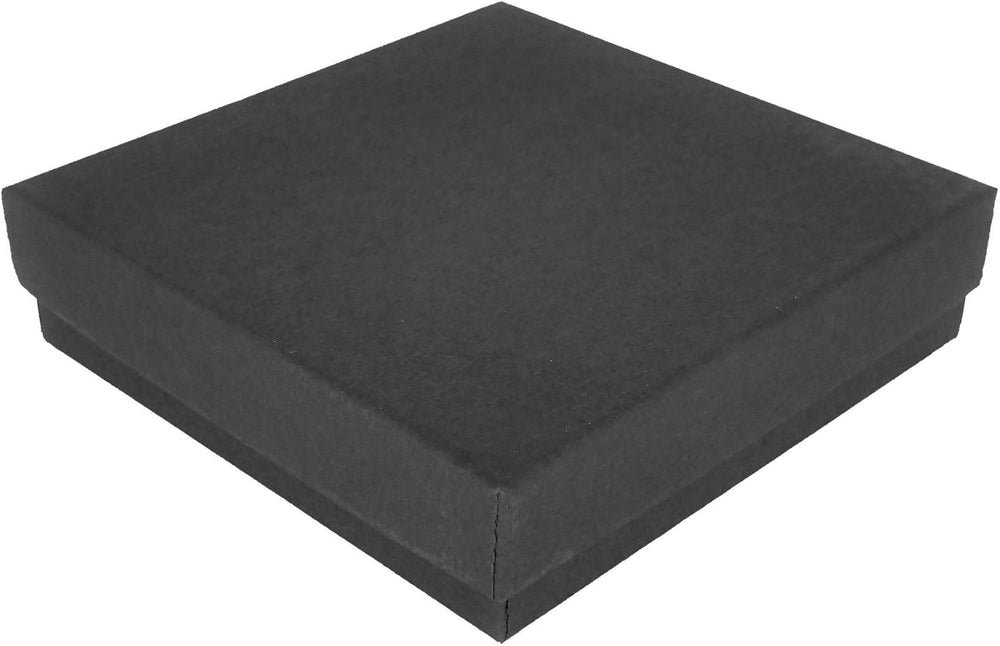 888 Display - Case of 100 Boxes of 3 1/2" x 3 1/2" x 7/8" Blac...