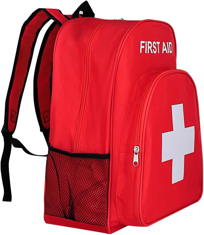 First Aid Bags Empty First Aid Backpack Empty Medical Storage Bag for First A...