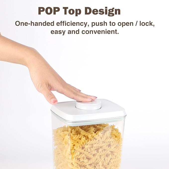 Pop Airtight Food Storage Containers Set (6 Pcs)