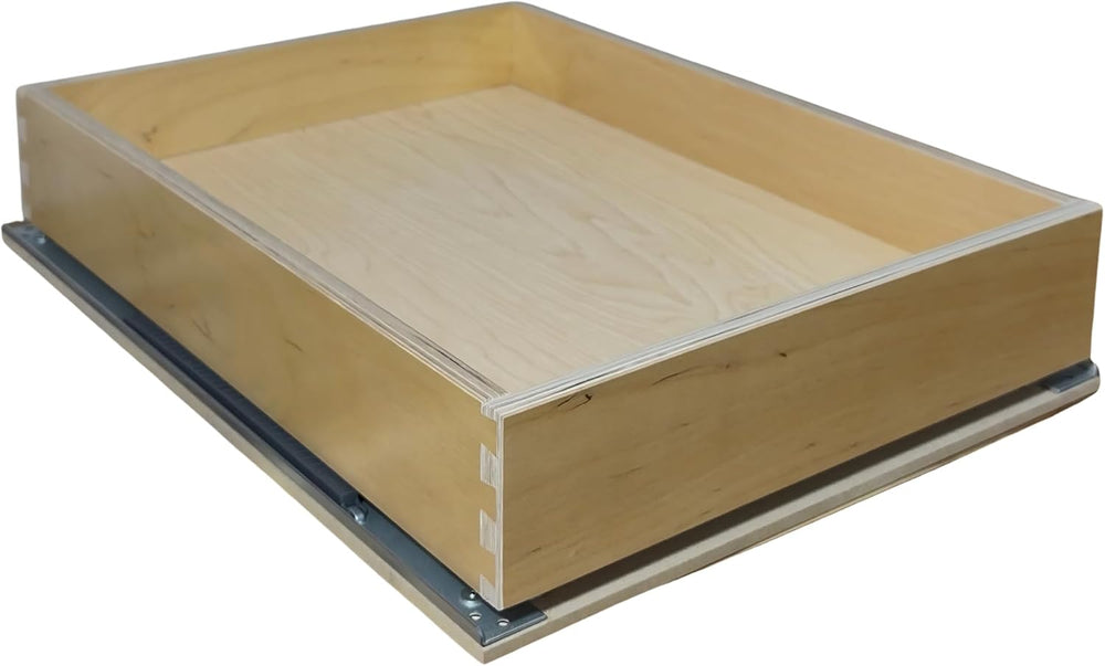 SlidingSusan Pull Out Drawer for Cabinets 14" W x 18" D 9 Ply Balti...