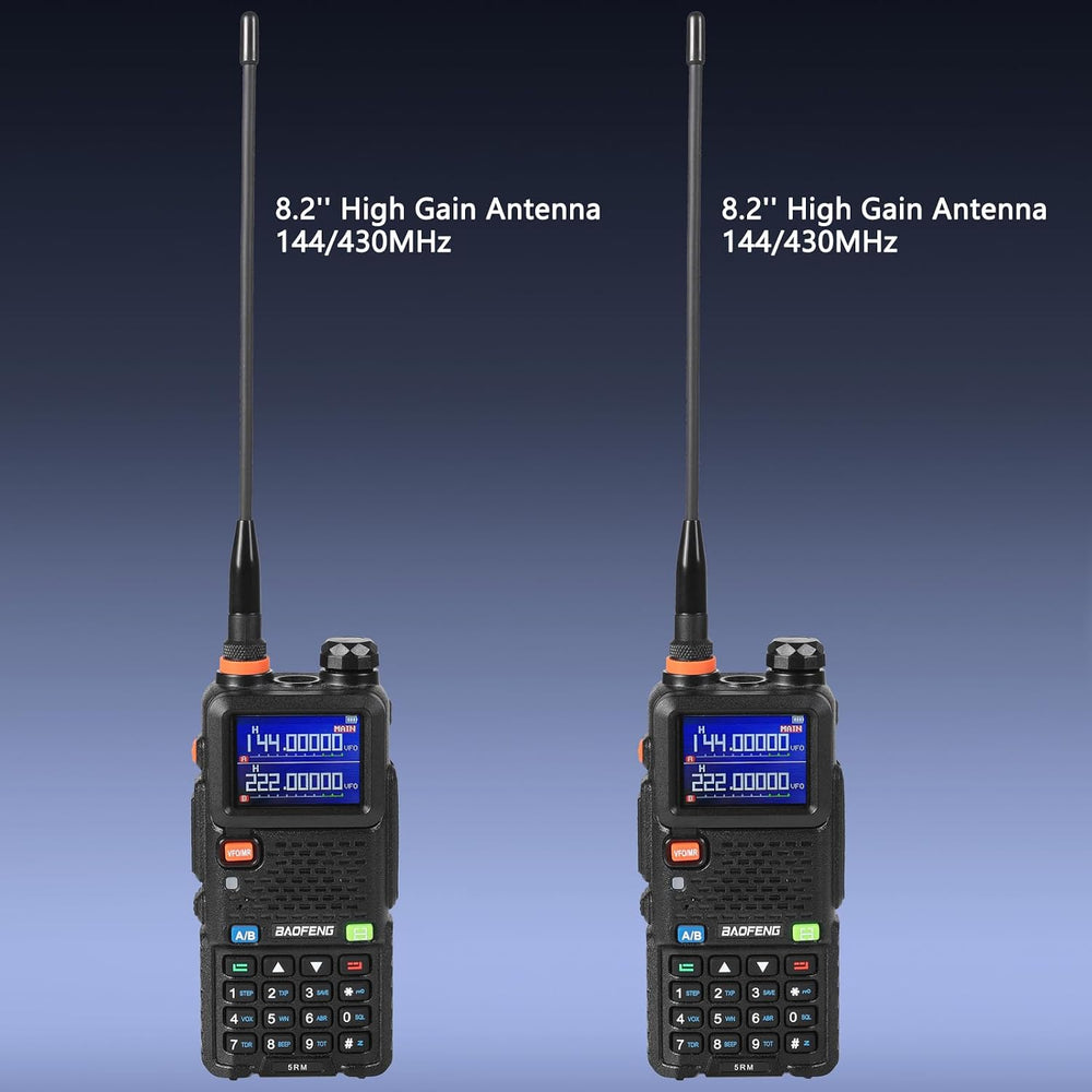 BAOFENG 5RM Ham Radio Handheld (Upgraded of UV-5R) Walkie Talkie Long Range