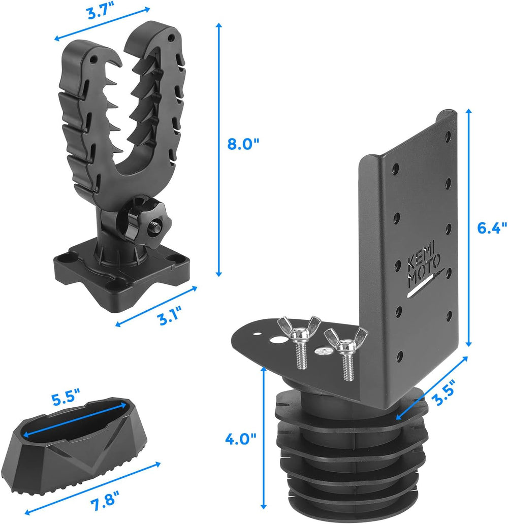 KEMIMOTO UTV Hunting Tool Holder, Compatible with Polaris Ranger General