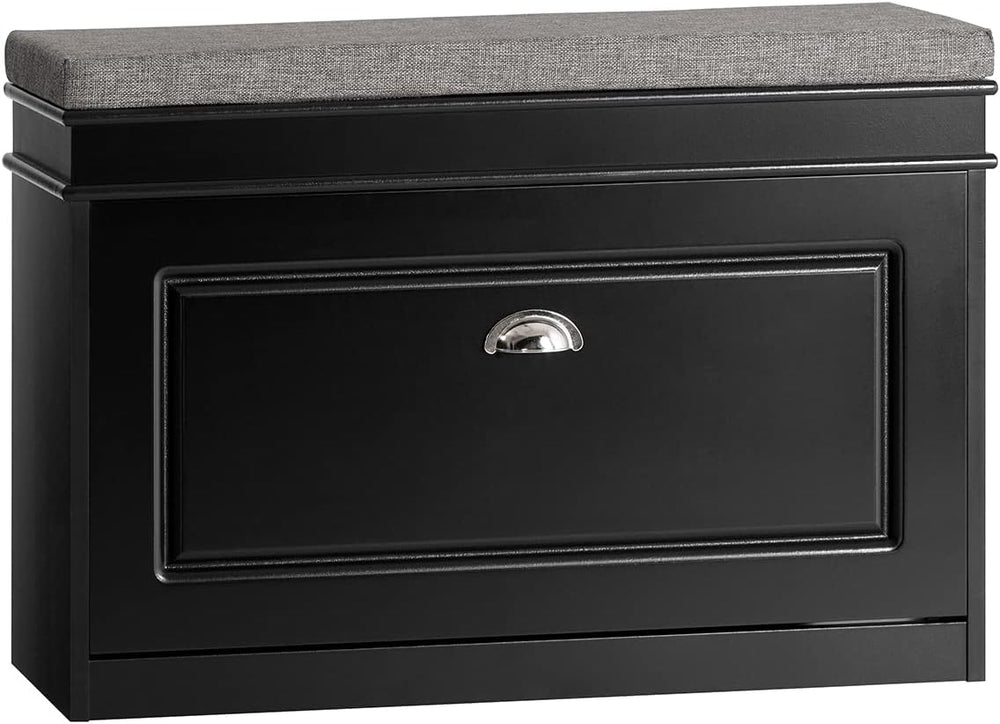 Haotian Shoe Storage Bench with Cushion