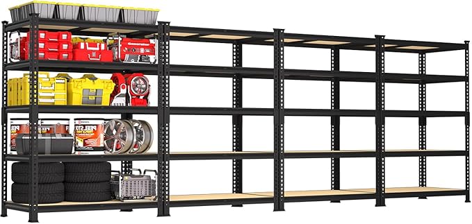 PrimeZone 36" x 16" x 72" Heavy Duty Storage Shelves