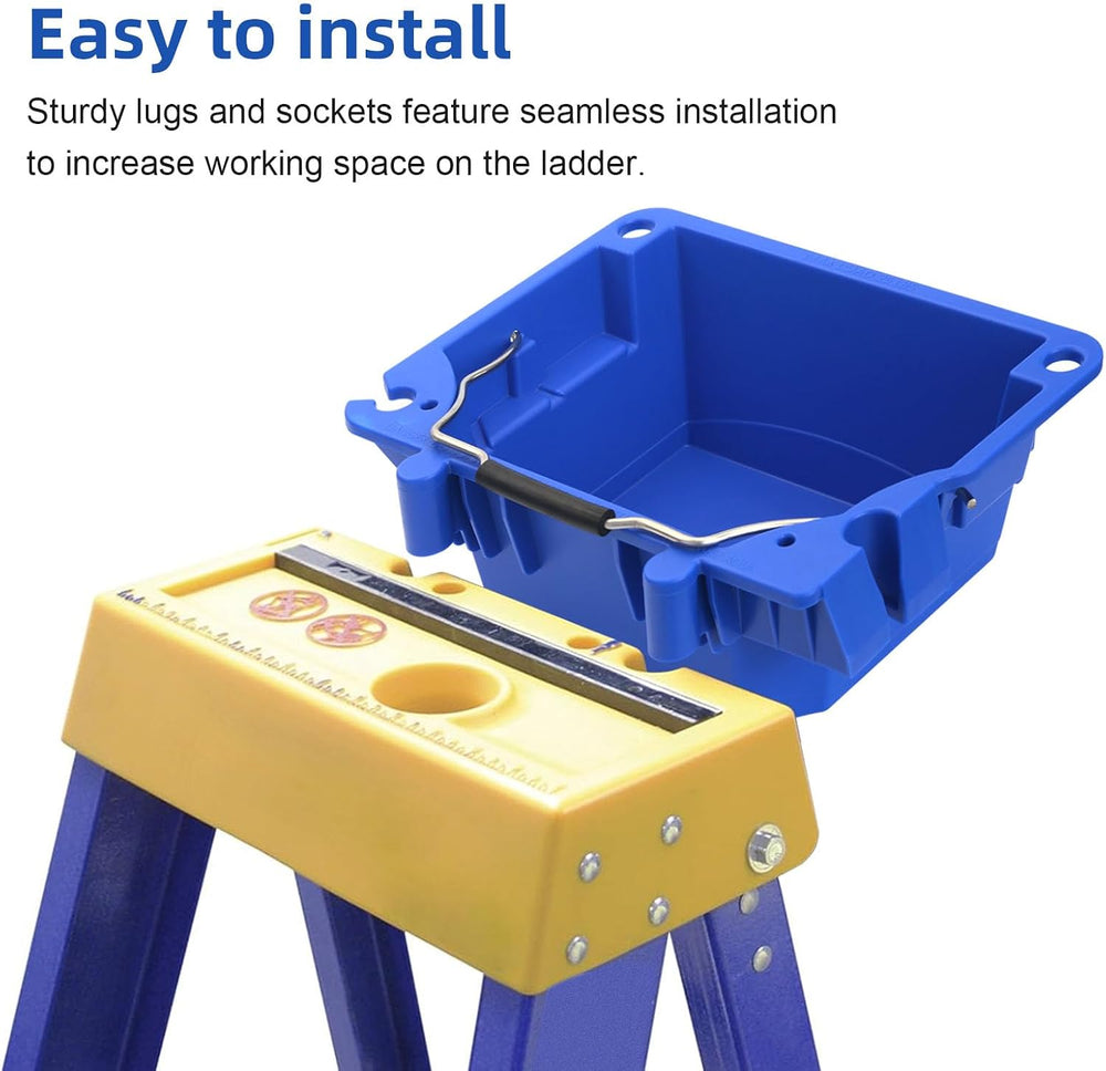 folosem AC52-UB Ladder Bucket Accessory for Werner 6000 Series, 6100 Series, ...