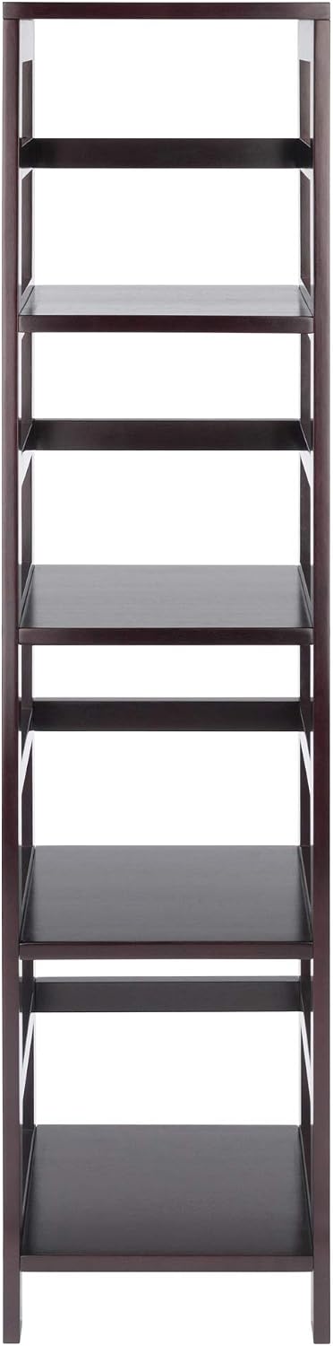 Winsome Leo Beech Wood 4-Tier Shelf, Espresso92514
