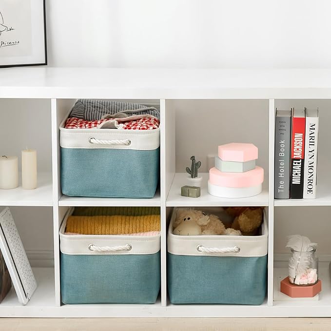 TheWarmHome Storage Baskets for Organizing (3 Pack)