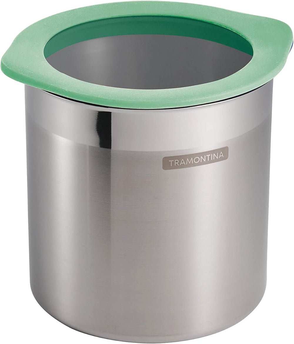 Tramontina 4-Pc Food Storage Containers with Silicone Lids - Mint Green