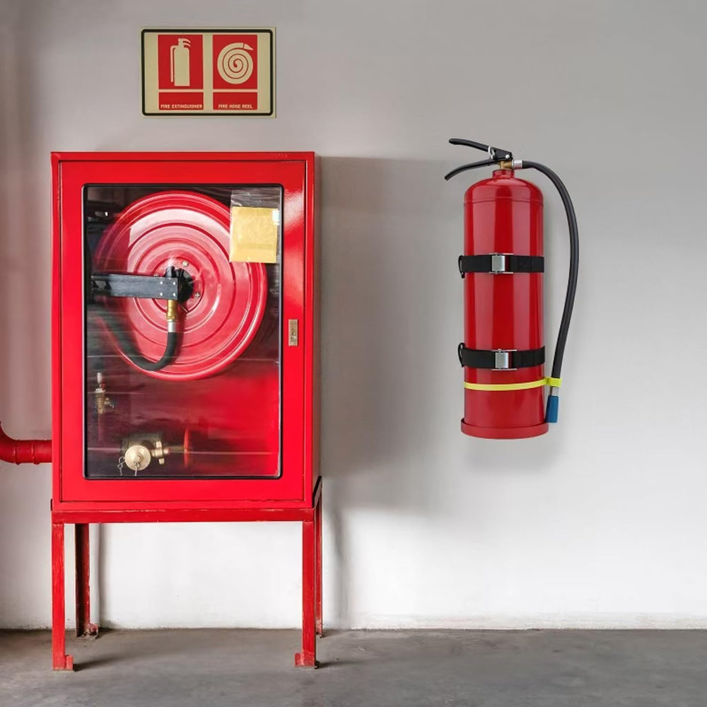Fire Extinguisher Mount,Metal Bracket red 1pcs
